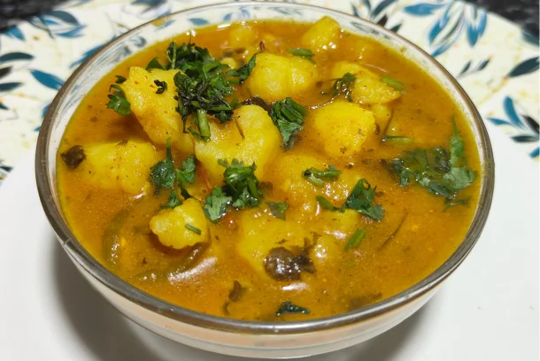 bhandare wali aloo ki sabji recipe