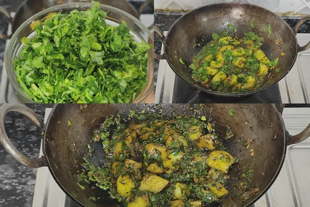 methi aloo sabji