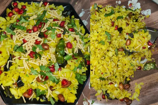 indore poha recipe