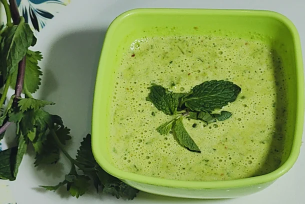 how to make green chutney