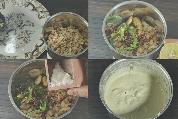 how to make peanut chutney